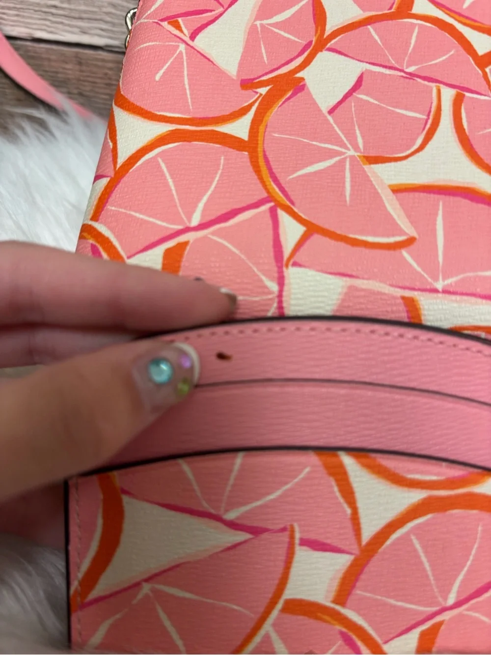 Kate Spade Pink Grapefruit Crossbody OS
